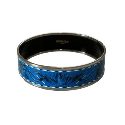 Hermes Plated Enamel Bracelet