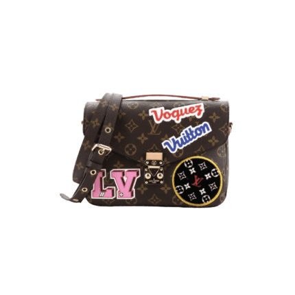 Louis Vuitton Monogram Patches Pochette Metis Bag